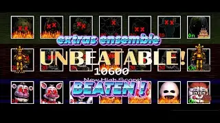 extras ensemble + the ending | Extras Menu Custom Night | 164# beaten
