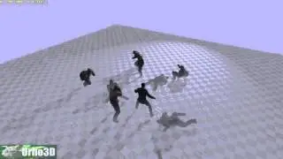 batman game combat in urho3d