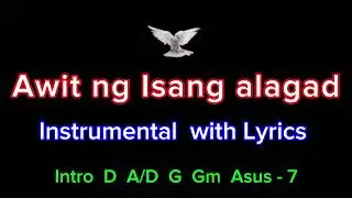 Awit ng isang alagad - Instrumental with Lyrics request by Dolis Viners
