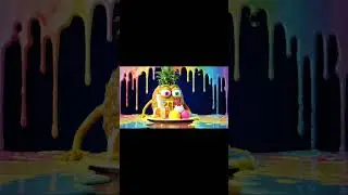 Ep 12 &ndash; Pineapple vs Banana Split 🍍🍌#PineappleVsBanana #viral  #FruitFrenzy #Shorts #aifruits #fyp