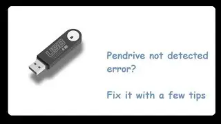 PEN DRIVE | how to detect pen drive | No driver update Required | fix it in under 5 minutes | 2020