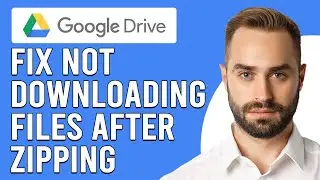 How To Fix Google Drive Not Downloading Files After Zipping(Resolve Zip File Not Downloading GDrive)