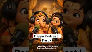 Bappa Asks, Kartikey Answers 😄 | Cute Podcast Short | What Does Kartikey Like? 🍎 #trending #shorts