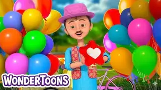 गुब्बारे वाला आया 🎈 | Balloon Wala Rhyme | Hindi Rhymes for Kids | 3D Animation @youtubepresents