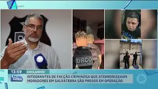 Integrantes de facção são presos acusados de liderar no Marajó