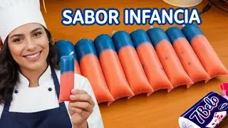 O NOVO SABOR LUCRATIVO! 💰 Geladinho Gourmet INSPIRADO na Bala 7 BELO (Sabor Inf&acirc;ncia e Cores Lindas)