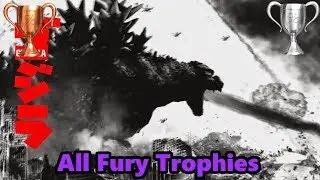 Godzilla- All Fury Trophies