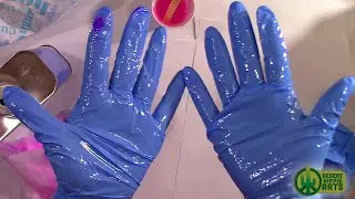 How to Clean Your Disposable Gloves When Working With Resin Art