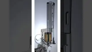 How Its (Colt Python) Revolver works 🤔🤔| 6-inch Barrel | Gun X-ray | #shorts #oddlysatisfying #asmr