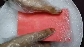 ASMR foam#asmr #asmrsounds #asmrtingles #oddlysatisfying #satisfying#sound#ice#crush #relax#relaxing