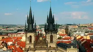 Прага Старый город, Тынский храм. Praha Old Town