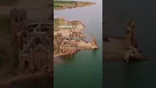Submerged 160 years old Shettihalli Rosary church in backwaters of Hemavathi River Gorur Dam Hassan