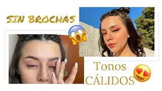 TUTORIAL de maquillaje SIN BROCHAS ! Un look Fácil para PRINCIPIANTES 💕 // Anel Flynn