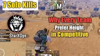 How Height Advantage Works in Competitive &bull; teamStar 12kills Chicken &bull; PUBG&bull;Ops Gaming&bull;Pakistan🇵🇰