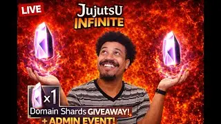 🔴 IM BACKK! Jujustsu Infinite ADMIN EVENT + DOMAIN SHARD AND MORE GIVEAWAY! PT. 4 🔥