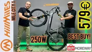 Hillmiles Milecity 1 La city ebike ad un prezzo incredibile! Unboxing & Review