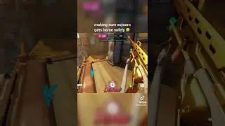 Making sure Sojourn gets home safe 😇 #shorts #overwatch2