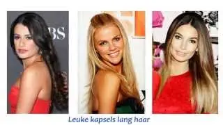 Leuke kapsels lang haar