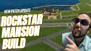 Coastal Dream Build! Building the ROCKSTAR MANSION | Cities: Skylines 2 - Ep. 2