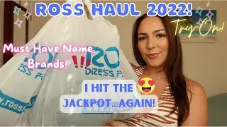 ROSS HAUL 2022 TRY-ON! I hit the jackpot....AGAIN! Must have name brand & More!