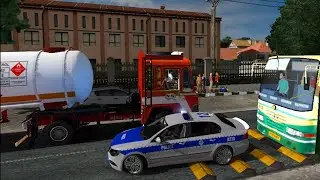 💯Police Car On Speedbraker ❤️
