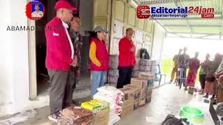  Duka di Desa Pulo Godang, Paltak Siburian Anggota DPRD Sumut Turun Langsung Bawa Bantuan