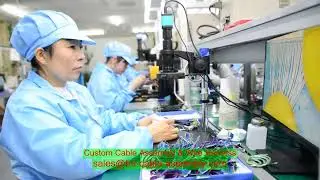 drone payload camera custom wiring harness medical IEC 60601 1 GMSL2 JAE to JST PVC jacket double sh