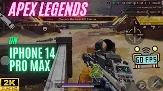 Playing Apex Legends on iPhone 14 Pro Max  | Gameplay, Review & Impressions | #iphone14promax