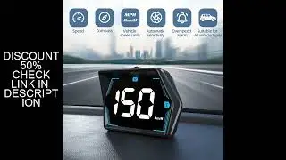 G20 HUD GPS Car Digital Speedometer Head-Up Display Universal Big Font Overspeed Alarm For All Cars