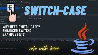 Switch case in java || enhanced switch case in java.