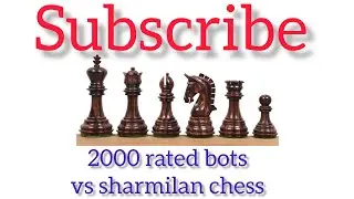 🌿Sharmilan Chess LIVE 🔥 vs 2000 Rated Bots | Intense Chess Battle | Strategy & Tactics