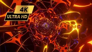 Organic Sci-Fi Tunnel VJ Loop // @3DMotionGraphicsVFX