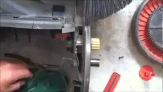 Quitar Rodillo limpiar pelos q frenan / Haaga