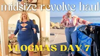 VLOGMAS ДЕНЬ 7 | ПОДОЙДЁТ ЛИ REVOLVE К ПЛЕСНЯМ/ПЛЮС САЙМС?! | REMI X REVOLVE | РАЗМЕР 14/16 | UK 18