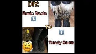 How To Make Fur Boots DIY