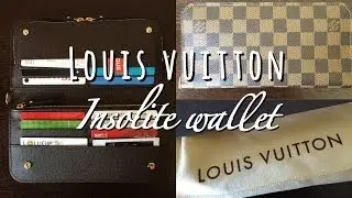 Louis Vuitton Insolite Wallet (Damier Ebene)