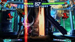 Persona 4 Arena ULTIMAX Sho Minazuki vs Yu Narukami