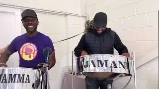 MONKEY MAN ON STEELPANS