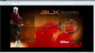 Wilson 2010 Racquets: BLX six-one... Roger Federer Racquet
