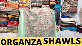 Lawn Collection 2022 / Summer Collection / Pakistani party wear uk / Shawls / organza/Organza Shawls