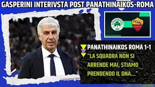 GASPERINI INTERVISTA POST PANATHINAIKOS ROMA: