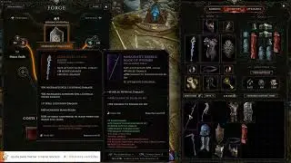 Last Epoch 0.9 - Como funciona o craft/forging do jogo