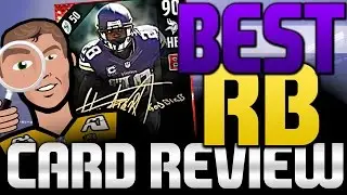 BRAND NEW BEST RUNNING BACK - 90 Adrian Peterson - MUT 17 Card Review!