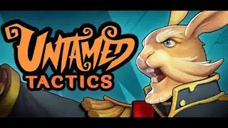 Untamed Tactics Playtest - An old llama gamer is cast away with his crew and must fight (4k 60FPS)