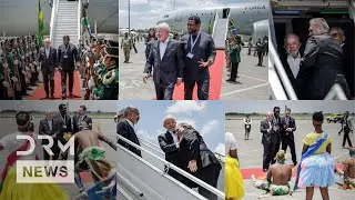 FULL ARRIVAL: Brazilian President Lula da Silva Arrives in South Africa for G20 Summit Talks | AQ1B