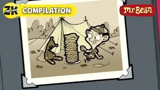 Mr. Bean Gets Out His Old Camping Gear! - Mr Bean Animated - Funny Clips - Cartoons for Kids