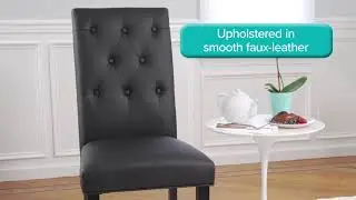 Modway Confer Faux Leather Modern Dining Side Chair