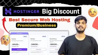 ✨Hostinger Web Hosting Plan ~ Hostinger Web Hosting Coupon Code | Hostinger Premium Web Hosting Plan