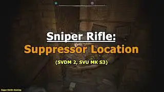 STALKER 2 Sniper Rifle Suppressor Location | SVDM 2, SVU MK S3 Silencer #stalker2guide #stalker2