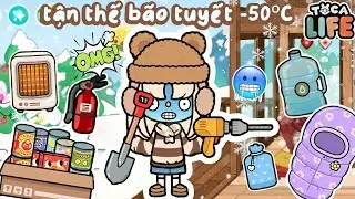 TẬN THẾ BÃO TUYẾT -50°C đã thật sự xảy ra 😱🥶⁉️ P.1 | Bơ Channel | Toca Boca